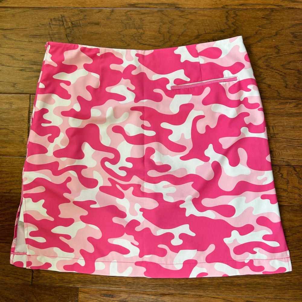 Golftini Golf Skort Skirt Performance Stretch Scramble Camo Size 2L - Picture 3 of 8